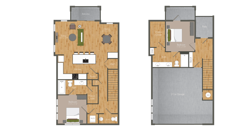 B1TH 2 Story Townhome B1TH 2 Story Townhome