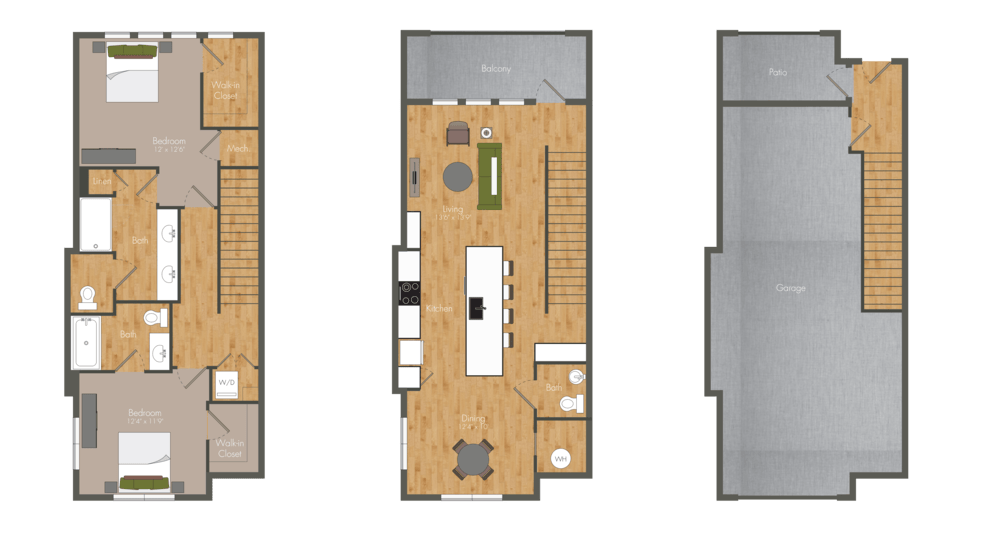 B2TH 3 Story Townhome B2TH 3 Story Townhome