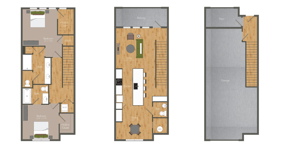 B3TH 3 Story Townhome B3TH 3 Story Townhome